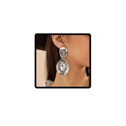 Clataly Metal Hat Anhänger Ohrringe Vintage Charm Anhänger Ohrringe Schmuck für Frauen und Mädchen, Taglia unica, Metall, Kein Edelstein von Clataly