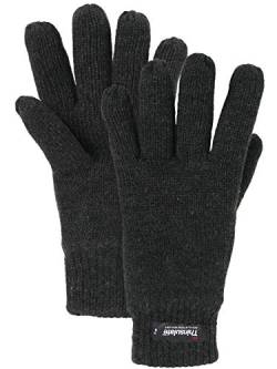 Claus Modes Damen Handschuh mit Thinsulate Futter in 5 Farben, Farben:dunkelgrau, Handschuhgröße:One Size von Claus Modes
