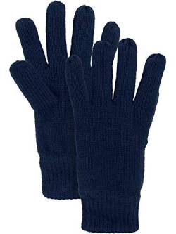 Claus Modes Damen Handschuh mit Thinsulate Futter in 5 Farben, Farben:marine, Handschuhgröße:One Size von Claus Modes