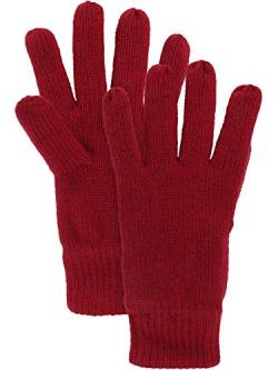 Claus Modes Damen Handschuh mit Thinsulate Futter in 5 Farben, Farben:rot, Handschuhgröße:One Size von Claus Modes