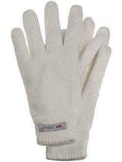 Claus Modes Damen Handschuh mit Thinsulate Futter in 5 Farben, Farben:weiss, Handschuhgröße:One Size von Claus Modes