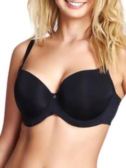 Cleo Lingerie Harper T-Shirt BH E-H Cup Black 28FF von Cleo by Panache