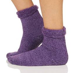 Cleostyle Collection Thermo Herren Damen Socken, extra warme Winterstrümpfe -25°C / 23 (39-42, Lila) von Cleostyle Collection