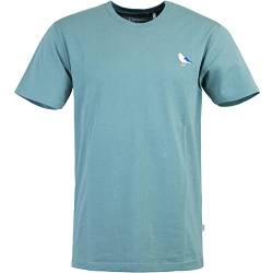 Cleptomanicx Embro Gull T-Shirt Herren (North Atlantic, M) von Cleptomanicx