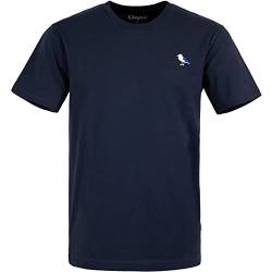 Cleptomanicx Embro Gull T-Shirt Herren (Sky Captain, L) von Cleptomanicx