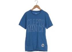 Cleptomanicx Herren T-Shirt, blau von Cleptomanicx