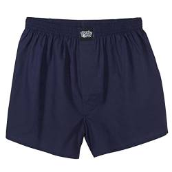 Cleptomanicx Lousy Livin Plain Navy Boxershort Größe XL von Cleptomanicx