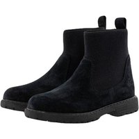 Clic Clic Stiefel Stiefeletten Leder Mädchen Teens Boots 20424 Schwarz Schnürstiefelette von Clic