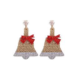 Clicitina Weihnachtsohrringe Fawn Bell Ohrringe Weihnachtsohrringe Tagesgeschenke GK592 (E #3, One Size) von Clicitina