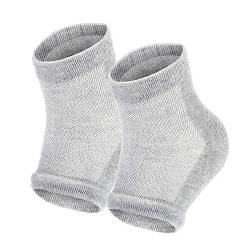 Feuchtigkeitsspendende Fersensocken, offene Zehensocken, Gel-Fersensocken, Fußzehenlose Fersensocken für Frauen, trockene harte Füße LGs263 von Clicitina