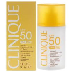 Clinique Mineral Sunscreen Fluid For Face SPF 50 30ml von Clinique