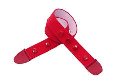 Clip.Ho Woman Stretch Gürtel für Damen Clip Ho, tragbar von Größe 42 bis 46, Farbe: Rot von Clip.Ho