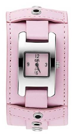 Clips Damen Analog Uhr mit Leder Armband von Clips