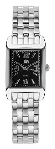 Clips Damen Analog Uhr mit Metall Armband von Clips