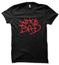 Whos Bad T-shirt (BLACK, S) von Clique Clothing