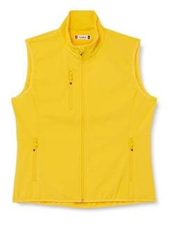 CliQue Damen Outdoor Weste Clique Ladies Softshell Vest Gilet, Zitronengelb, 40 EU (Herstellergröße: 12) von Clique