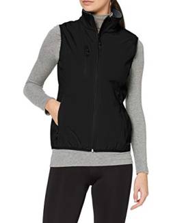 CliQue Damen Outdoor Weste Clique Ladies Softshell Vest Gilet, schwarz, 44 EU (Herstellergröße: 16) von Clique