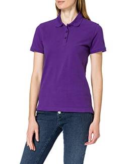 CliQue Damen Regular Fit Poloshirt,Purple (Bright Lilac), 38 EU (Herstellergröße:Medium) von Clique