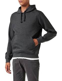 CliQue Herren Basic Kapuzenpullover, Grau (Anthrazit Melange), L von Clique