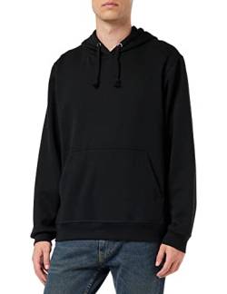 CliQue Herren Basic Kapuzenpullover, Schwarz, L von Clique