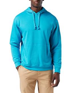 CliQue Herren Basic Kapuzenpullover, türkis, XXL von Clique