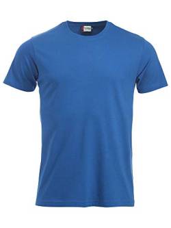 CliQue Herren New Classic T-Shirt, Blickdicht, Blau (Königsblau), M von Clique