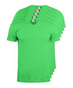 CliQue Unisex 029035-605-8 T-Shirt, apfelgrün, XXL von Clique
