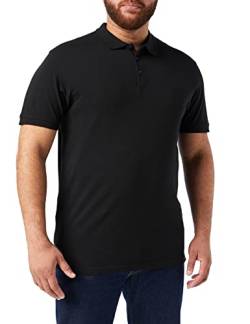 Clique Herren Classic Lincoln Polo Polohemd, Schwarz, XL von Clique