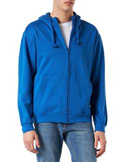 Clique - Herren Kapuzen-Sweatjacke 'Basic Hoodie' / Royalblau (55), S von Clique