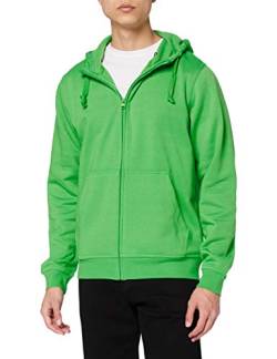 Clique - Herren Kapuzen-Sweatjacke 'Basic Hoodie' / apfelgrün (605), L von Clique