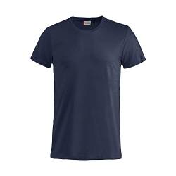 Clique Shirt Basic-T dunkelblau von Clique