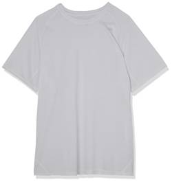 Herren T-Shirt, Laufshirt, hohe Sichtbarkeit, neonfarben, CQ029338, Weiß, Medium von Clique