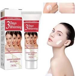 3 Days Kojic Acid Whitening Moisturizing Cream, Kojic Acid Cream for Dark Spots, Skin Lightening Cream for Dark Skin, Brightens Skin, Improving Dull, Uneven Skin Tones, for All Skin Types (1pcs) von Clisole