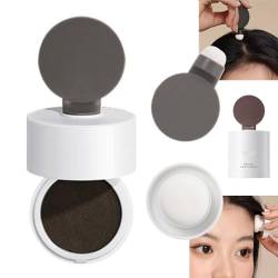 Hairline Clay Powder Cream, Magical Hair Shadow Forever Key, Waterproof Double-Ended Hairline Powder Touch-Up Hair Root Cover Up, Hairline Mud Something From Nothing (Cool Brown) von Clisole