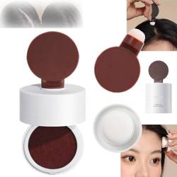 Hairline Clay Powder Cream, Magical Hair Shadow Forever Key, Waterproof Double-Ended Hairline Powder Touch-Up Hair Root Cover Up, Hairline Mud Something From Nothing (Red) von Clisole