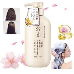 Sakura Hair Growth Shampoo, Sakura Japanese Shampoo for Hair Loss, Hair Growth Shampoo and Conditioner for Women, Evening Amino Acid Shampoo,Thick and Smooth Hair, for All Hair Types (Shampoo) von Clisole