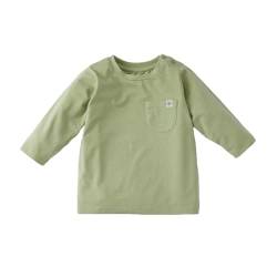 Cloby CBY-LS12-OL Long Sleeve Shirt/Langarmshirt mit UV-Schutz (UPF 50+) Olive (Gr. 18-24 Monate) von Cloby