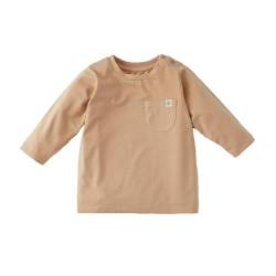 Cloby CBY-LS12-PB Long Sleeve Shirt/Langarmshirt mit UV-Schutz (UPF 50+) Peanut Brown braun (Gr. 18-24 Monate) von Cloby