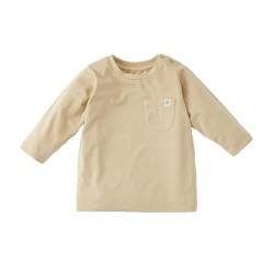 Cloby CBY-LS12-SB Long Sleeve Shirt/Langarmshirt mit UV-Schutz (UPF 50+) Sandy Beach/beige (Gr. 18-24 Monate) von Cloby