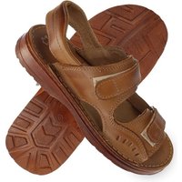 Cloque Alytus Klett-Sandalen aus Leder, Herren Sandale von Cloque