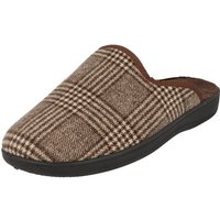 Cloxx Herren Clogs U69501 Hausschuhe Filz Pantolette klassisch kariert Hausschuh von Cloxx