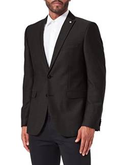 Club of Gents Herren Sakko CG Caden SS Schwarz (Schwarz 90), 46 von Club of Gents