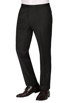Club of Gents Mens Archiebald-20-023S0 Suit Regular Fit Trousers, Black (Schwarz 90), 42S von Club of Gents