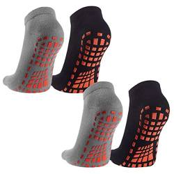 Clyhon Yoga Socken Anti-Rutsch-Socken (2 Paare) für Damen Pilates, Yoga, Barre, Tanz, Ballett, Kampfsport, Trampolin, Fitness, Krankenhaus, Reha, Heim- und Körperbalance von Clyhon