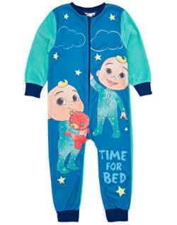 CoComelon Blauer Einteiler für Jungen von | All-in-One-Fleece-Loungewear | Kinder-Pyjama-Pyjama-Schlafanzug-Nachtwäsche | Gemütliche Geschenkartikel – 18–24 Monate von CoComelon