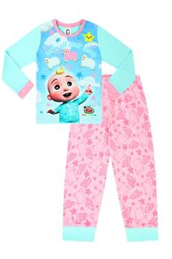 CoComelon Girls Let's all count sheep langes Pyjama-Set, rosa, rose, 3-4 Jahre von CoComelon