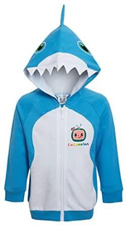 CoComelon Hoodie, Baby Shark Kapuzenjacke, Jungen Novelty Dress Up Reißverschluss-Hoodie, Säuglings-Jumper, 3D-Mantel. 2-3 Jahre von CoComelon