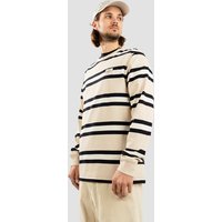 Coal Uniform Stripe Sweater stone stripe von Coal