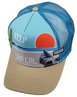 COASTAL - Unreal (khaki/teal) - High Fitted Trucker Cap von Coastal