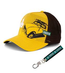 Coastal Cap - Trucker Caps - Limited Schluesselband (New B Sun Yellow) von Coastal